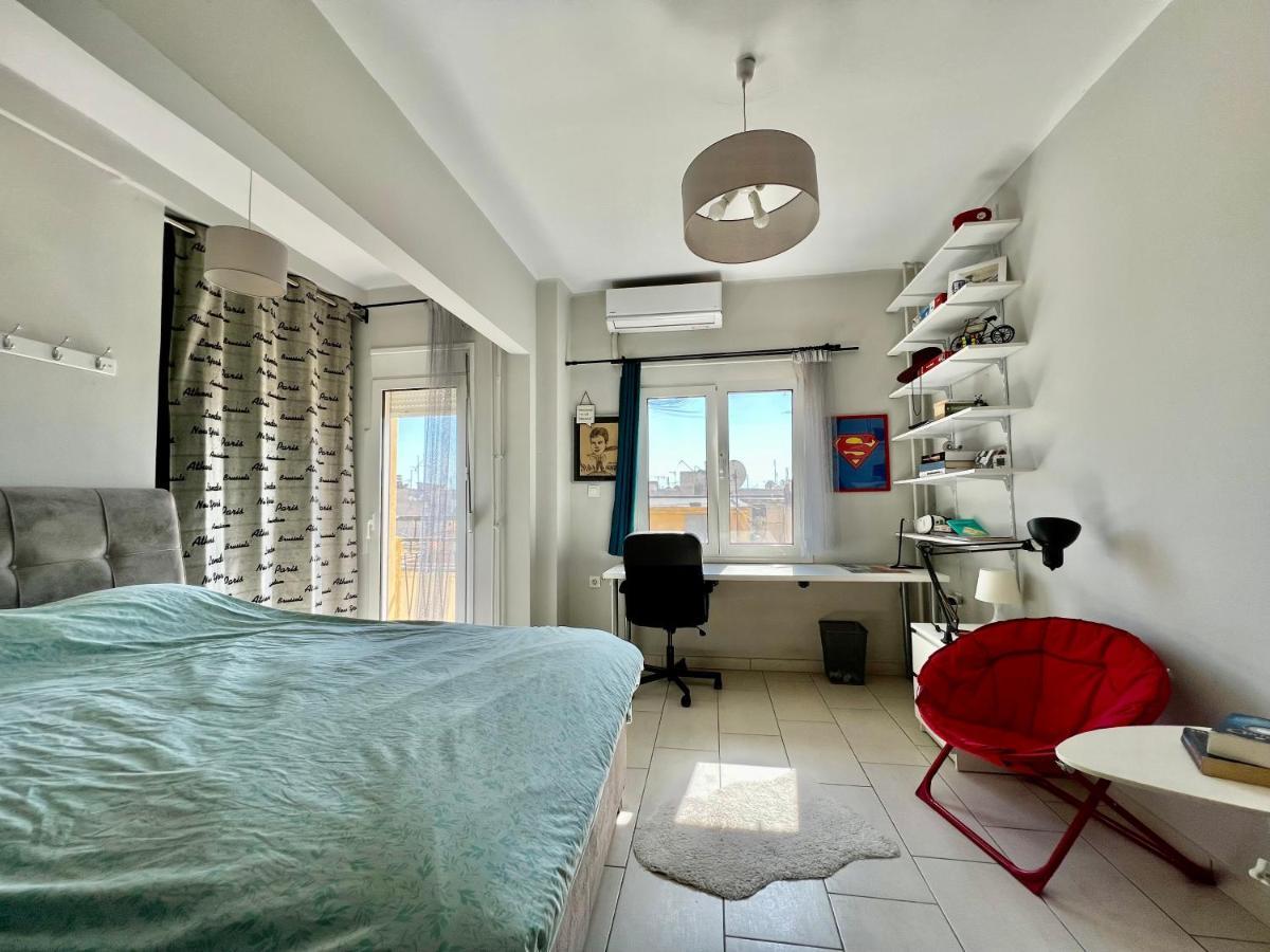 City Center/Navarinou Modern Apt. With Queen Bed Salonicco Esterno foto
